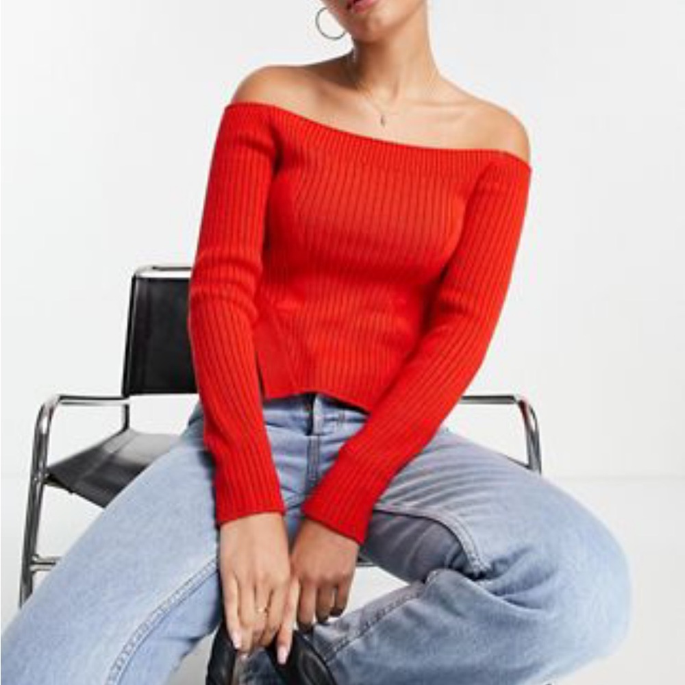 ASOS off the shoulder sweater